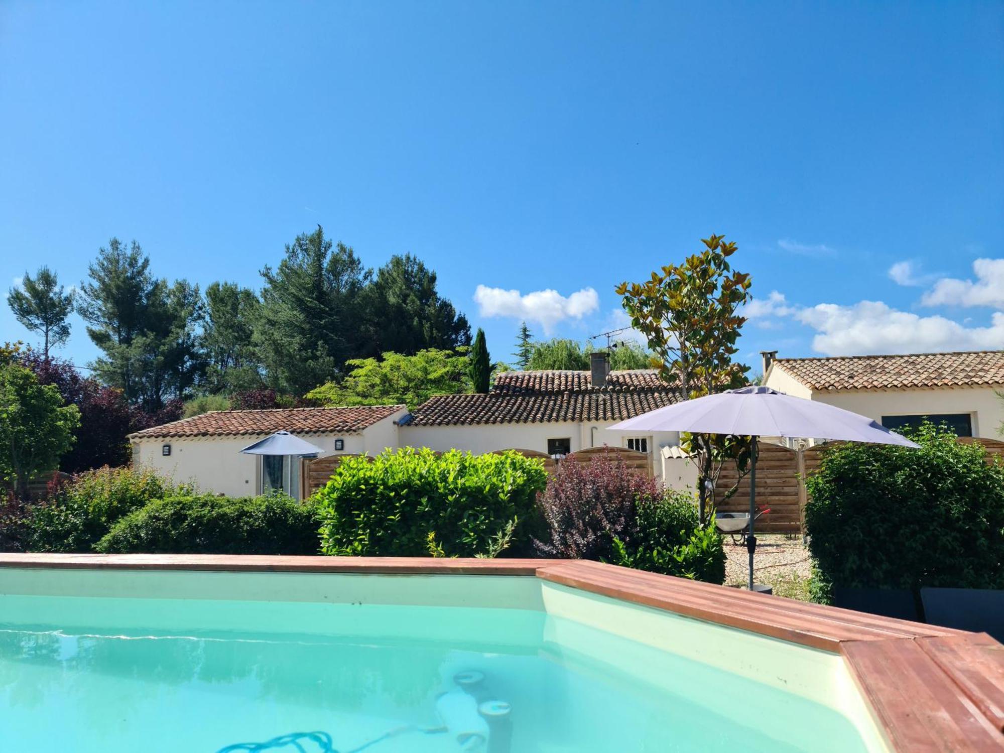 Апартаменты Mas Gabelys Superbe Vue Sainte Victoire Jardin Terrasse Et Piscine Тре Экстерьер фото